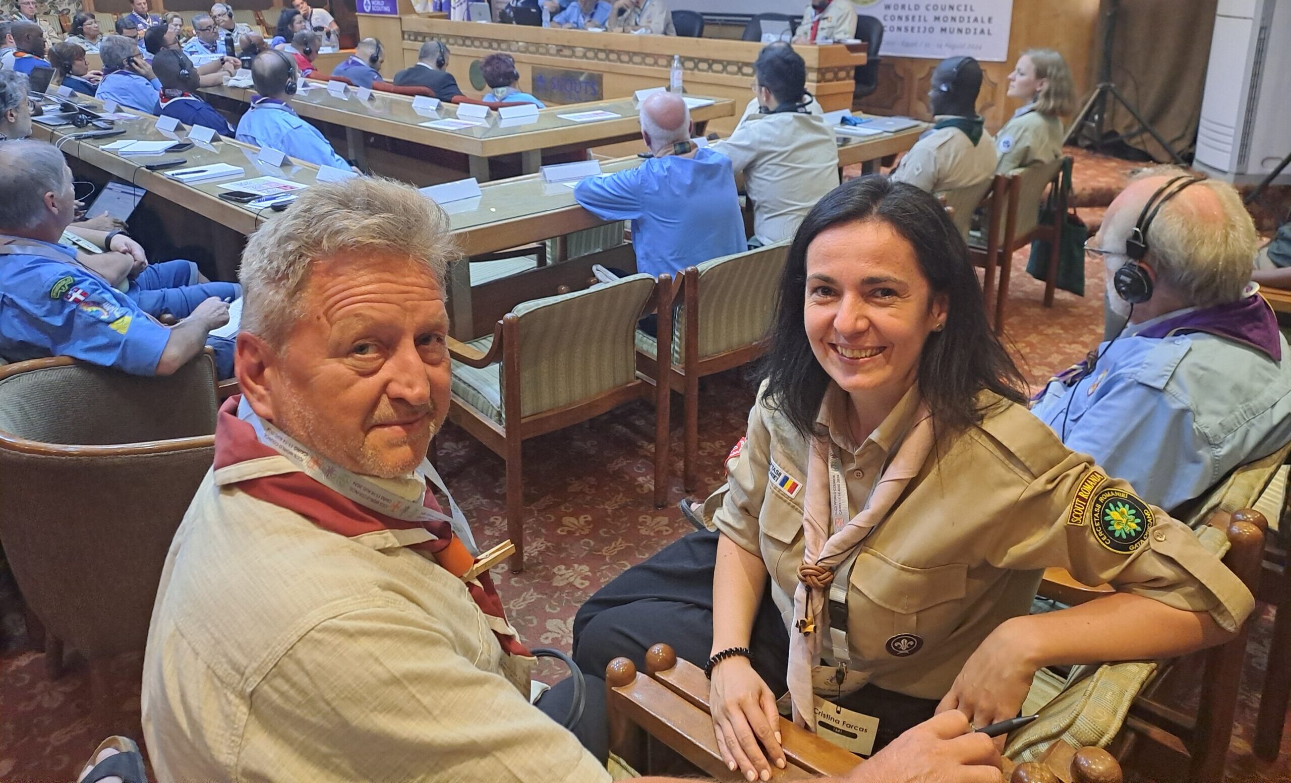 Rețeaua SPES la Conferința Mondială Scout Catolică la Cairo, Egipt